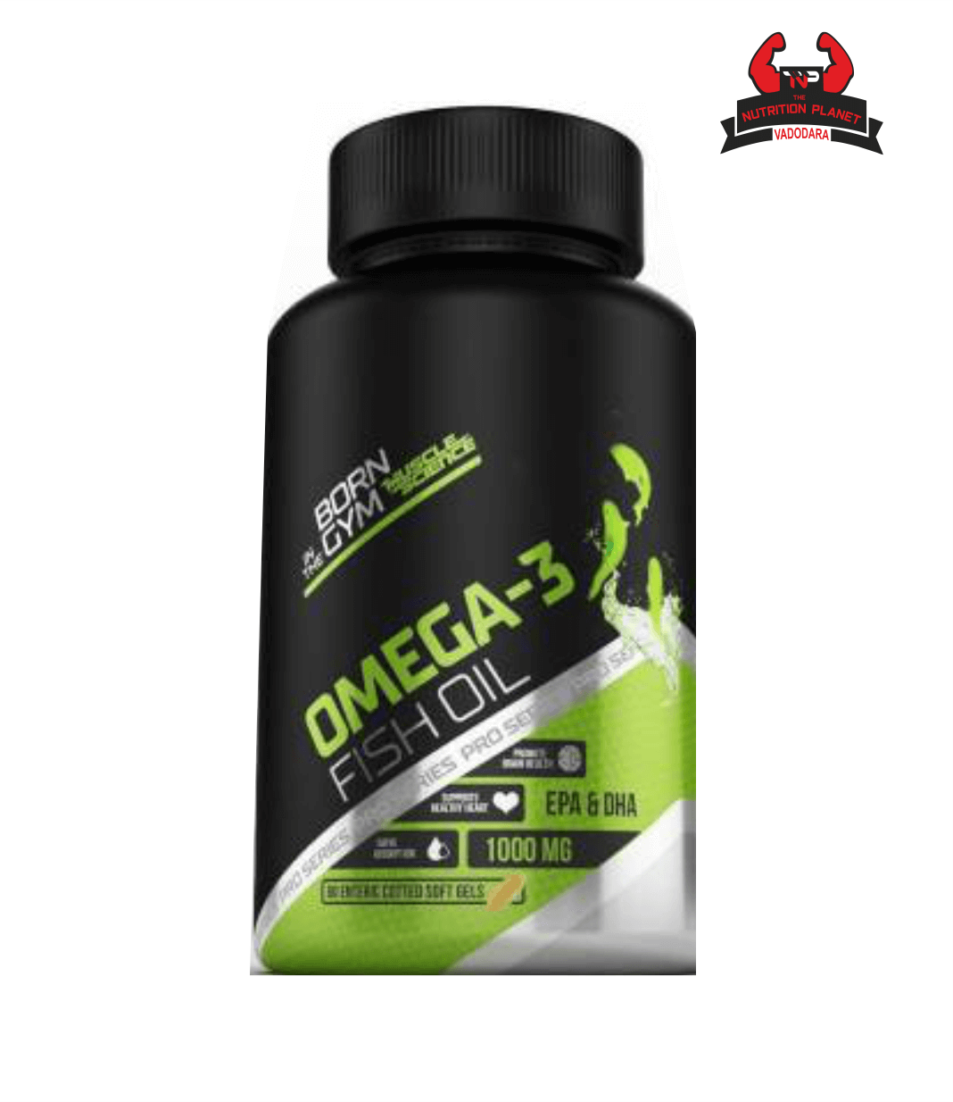Muscle Science Omega 3 Fish Oil 1000mg  (60 No)